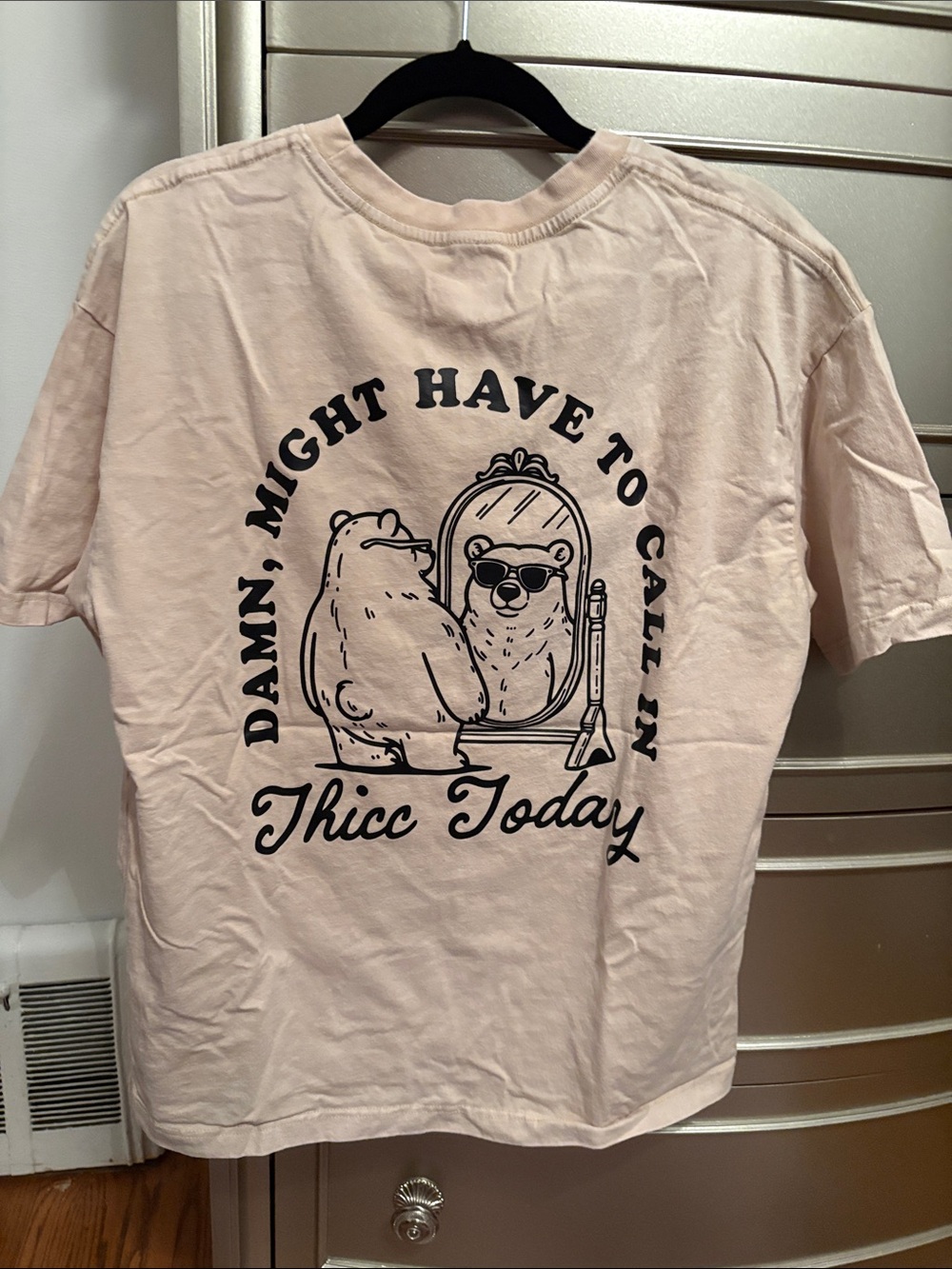 Thicc Today Graphic Boxy Tee